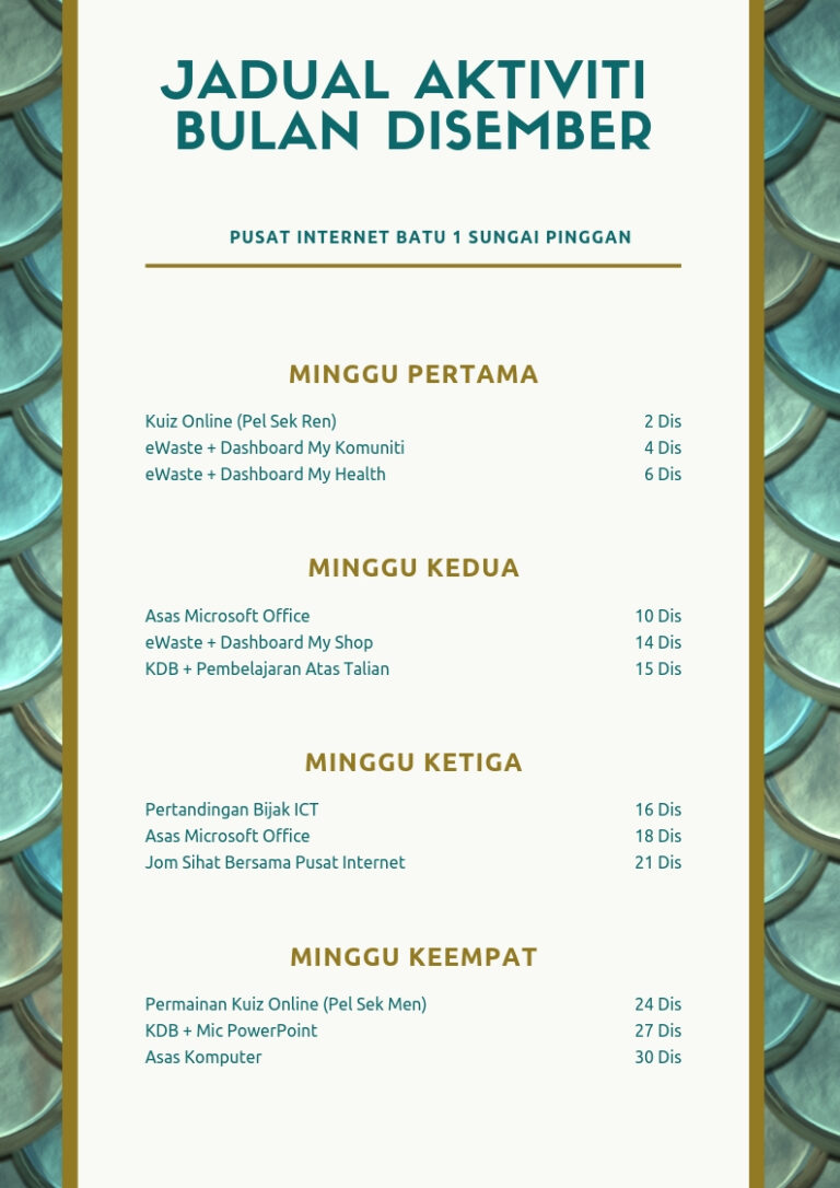 jadual dis